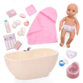 Baby Lacy Bathtime Set
