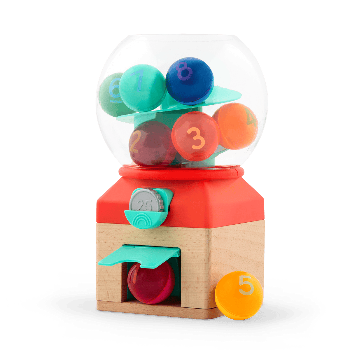 Count Roll Gumballs